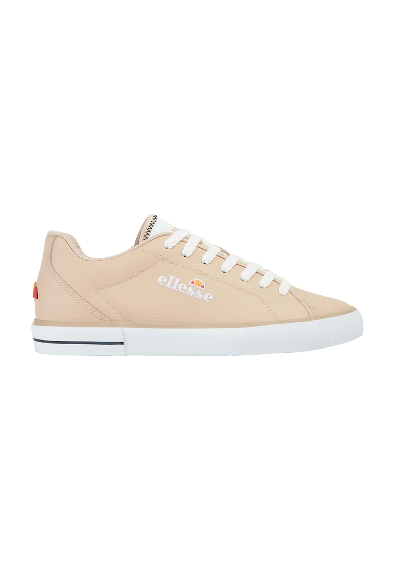 Pantofi sport uni de piele - Bej