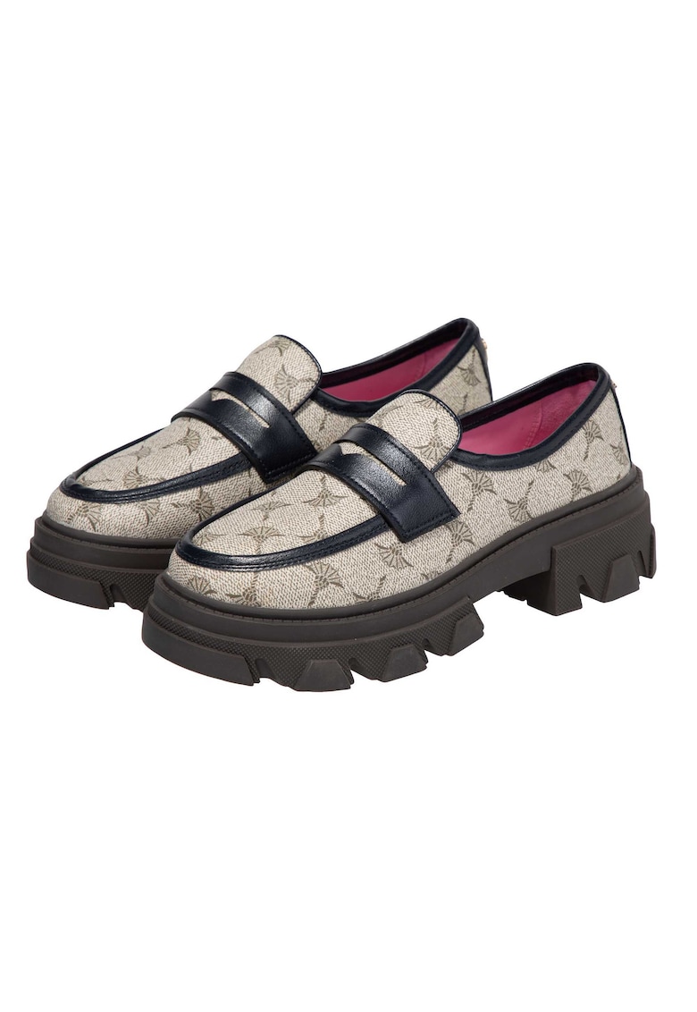 Pantofi loafer din piele cu model Marzzolino Camy