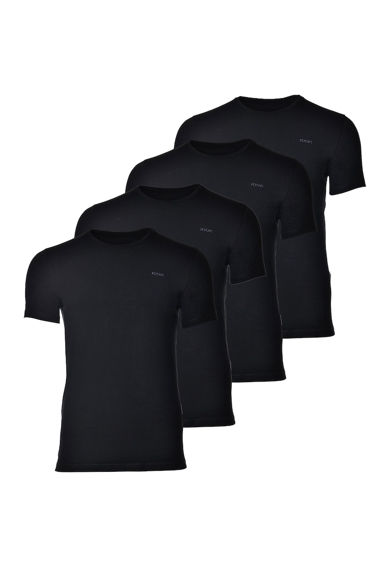 Set de tricouri cu decolteu la baza gatului - 2 piese