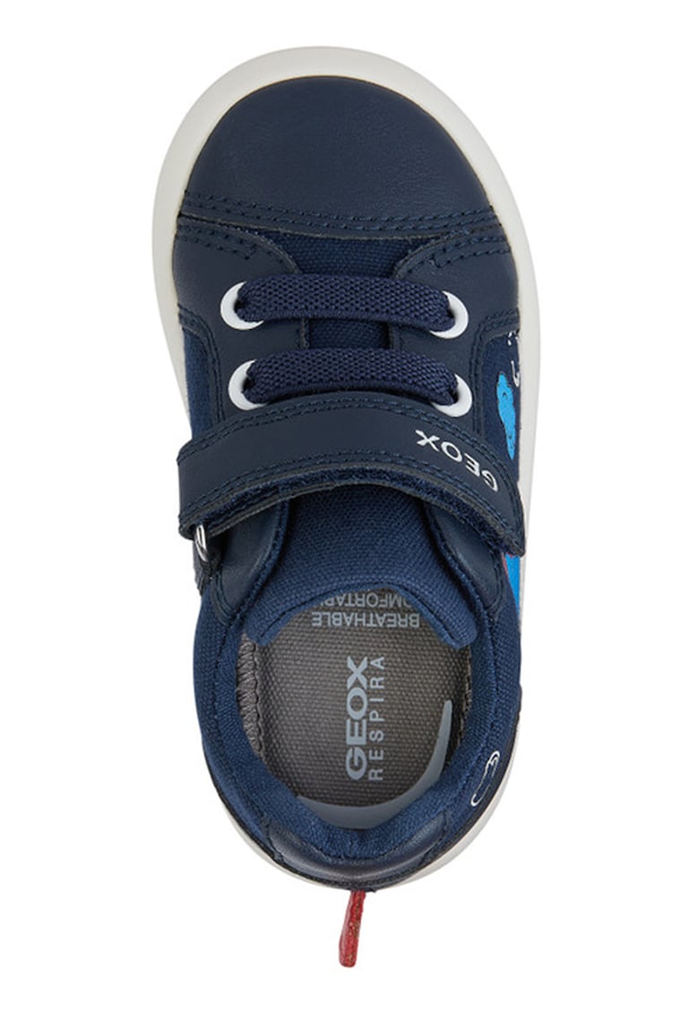 Pantofi sport cu insertii din piele ecologica