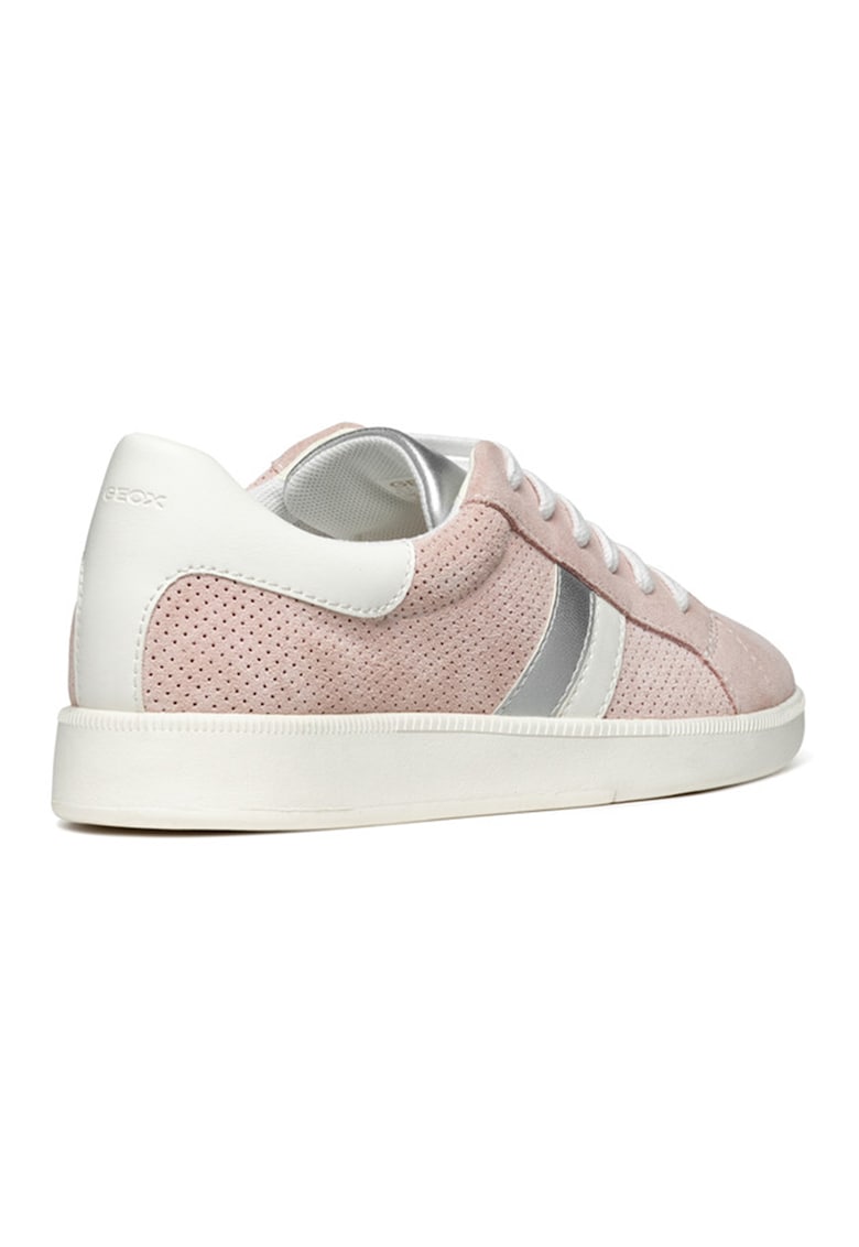 Pantofi sport din piele intoarsa si piele ecologica