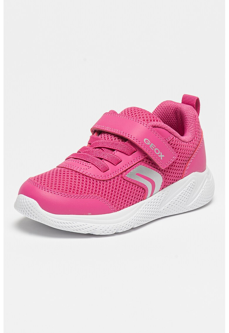 Pantofi sport din plasa cu bareta cu inchidere velcro