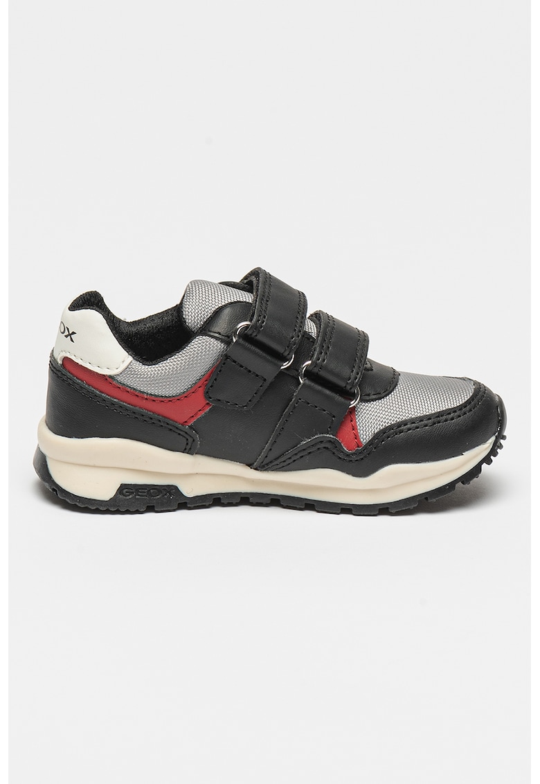 Pantofi sport cu model colorblock si inchidere velcro