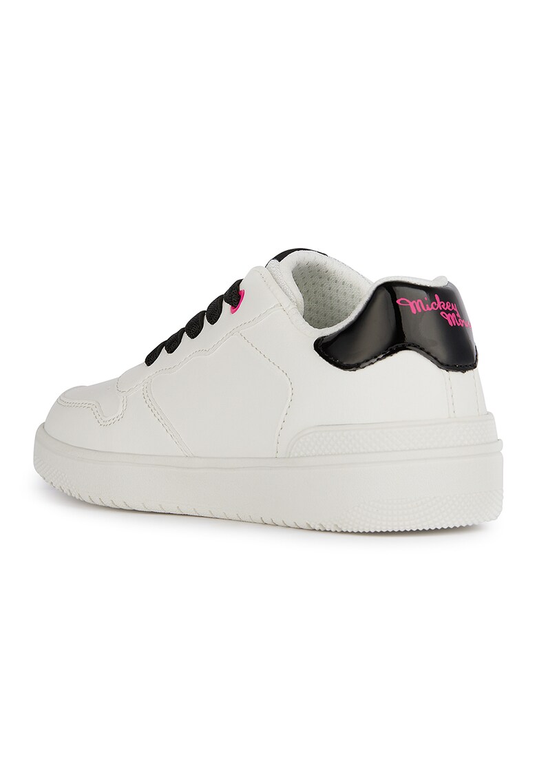 Pantofi sport din piele ecologica cu Mickey Mouse