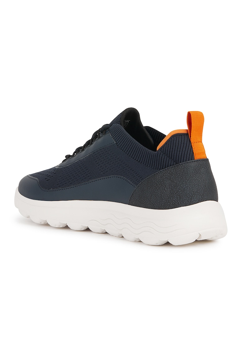 Pantofi sport de plasa cu segmente de piele ecologica