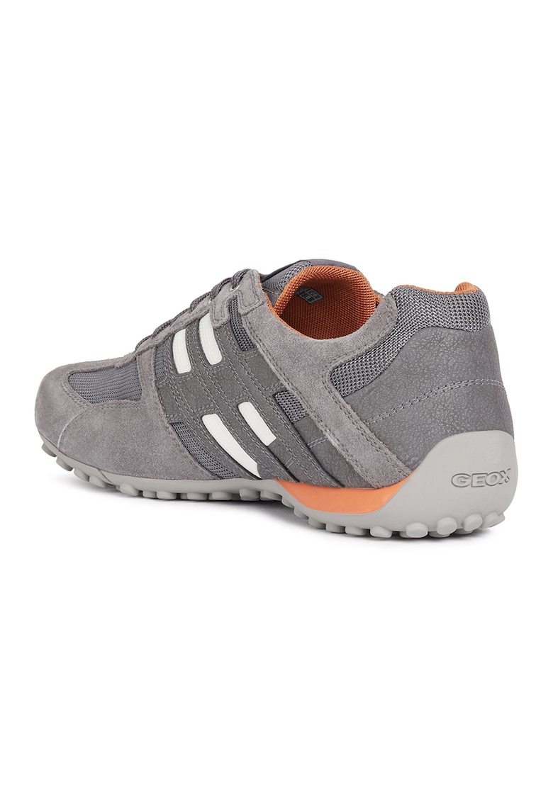 Pantofi sport cu detalii din piele intoarsa