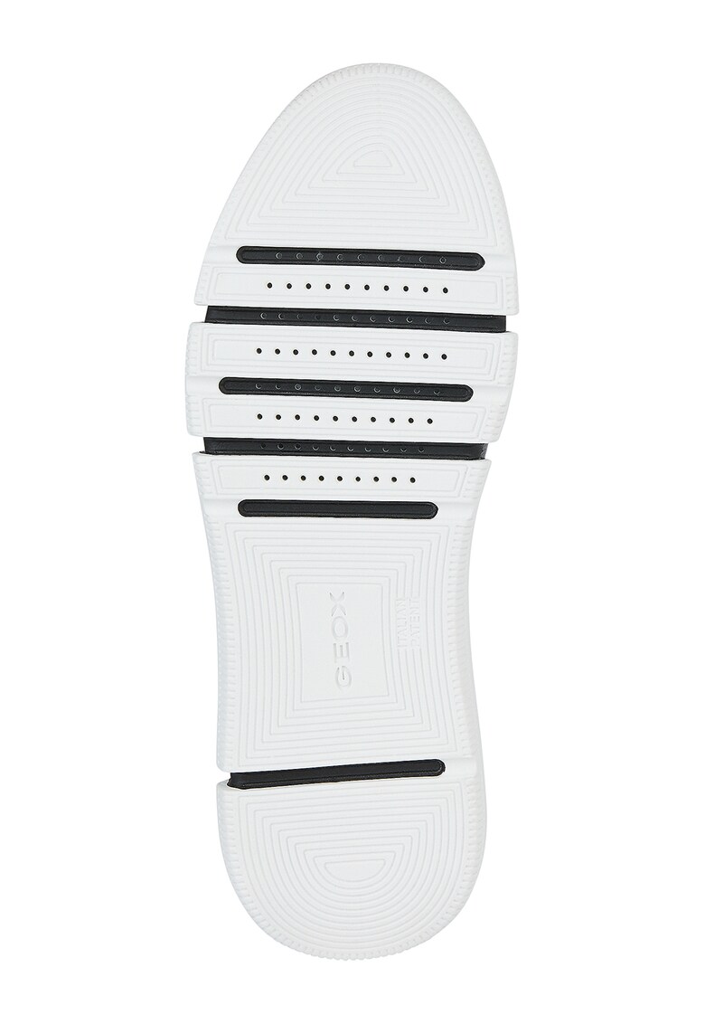 Pantofi sport low-cut din piele si piele ecologica