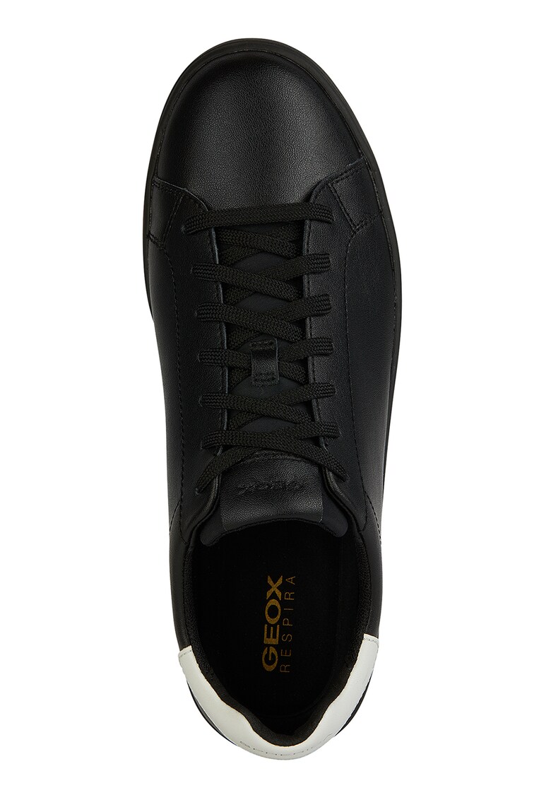 Pantofi sport din piele cu detalii din piele ecologica