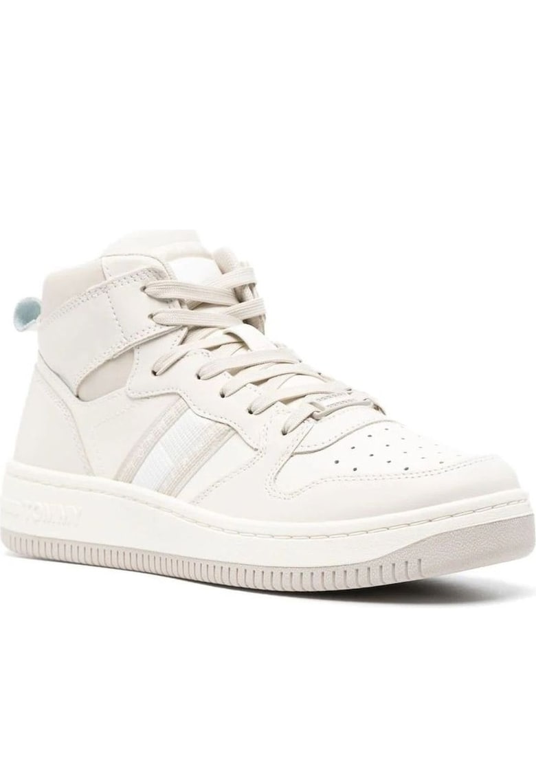 Ghete dama -  Piele - Alb