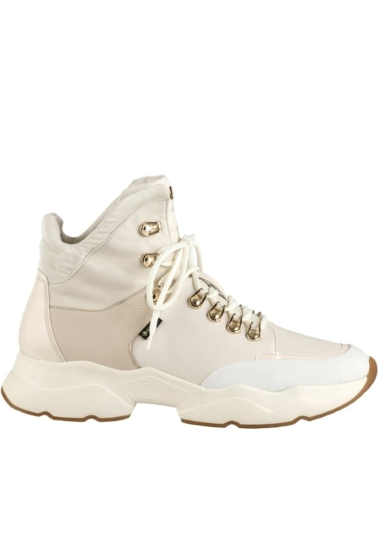 Ghete dama - Hogl - Piele naturalaTextil - Bej Ghete dama - Hogl - Piele naturalaTextil - Bej