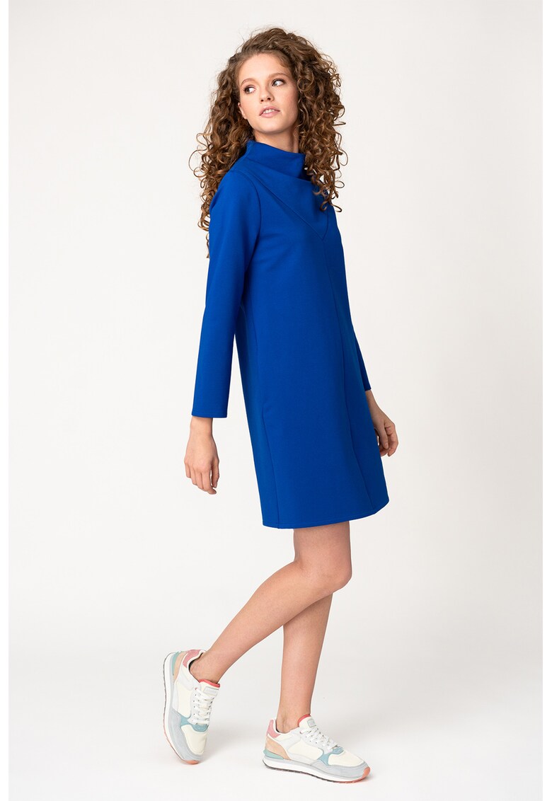 Rochie mini cu buzunare oblice Odette
