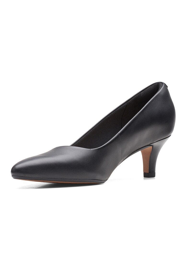 Pantofi de piele cu toc kitten Jerica