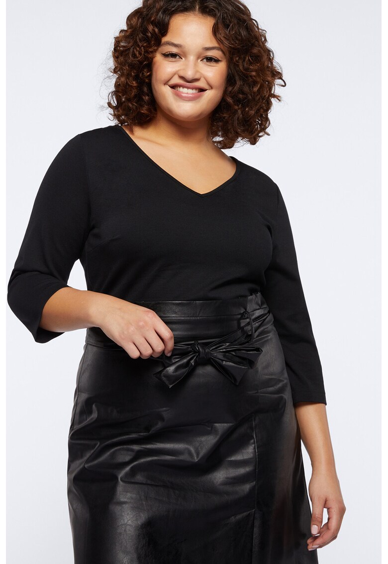 Rochie combi cu cordon