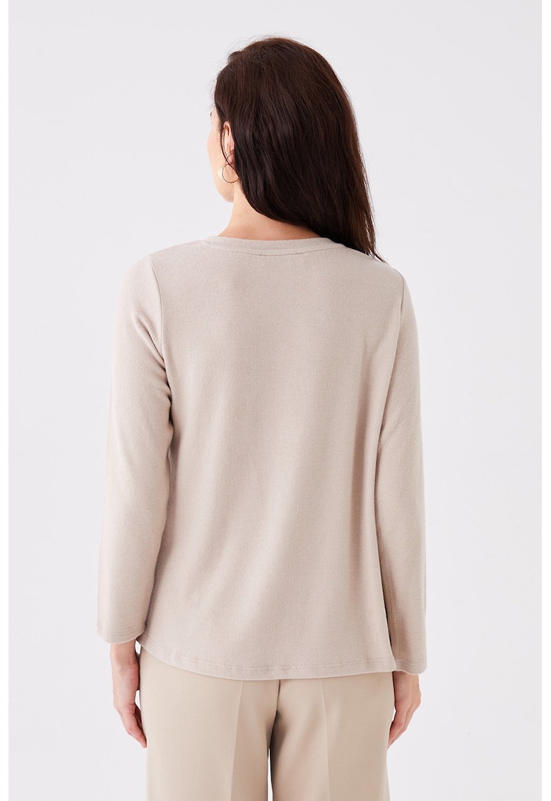Bluza cu detaliu texturat