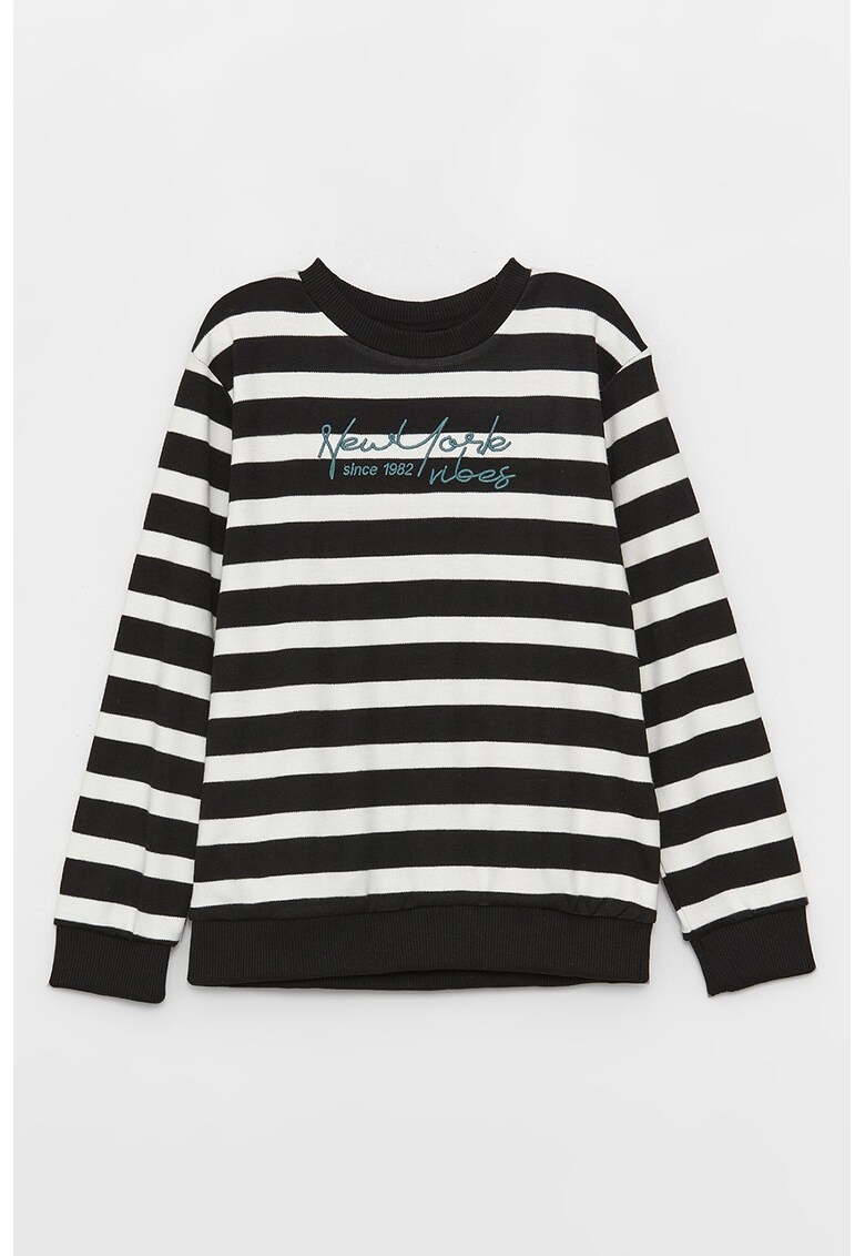 Bluza de trening cu dungi