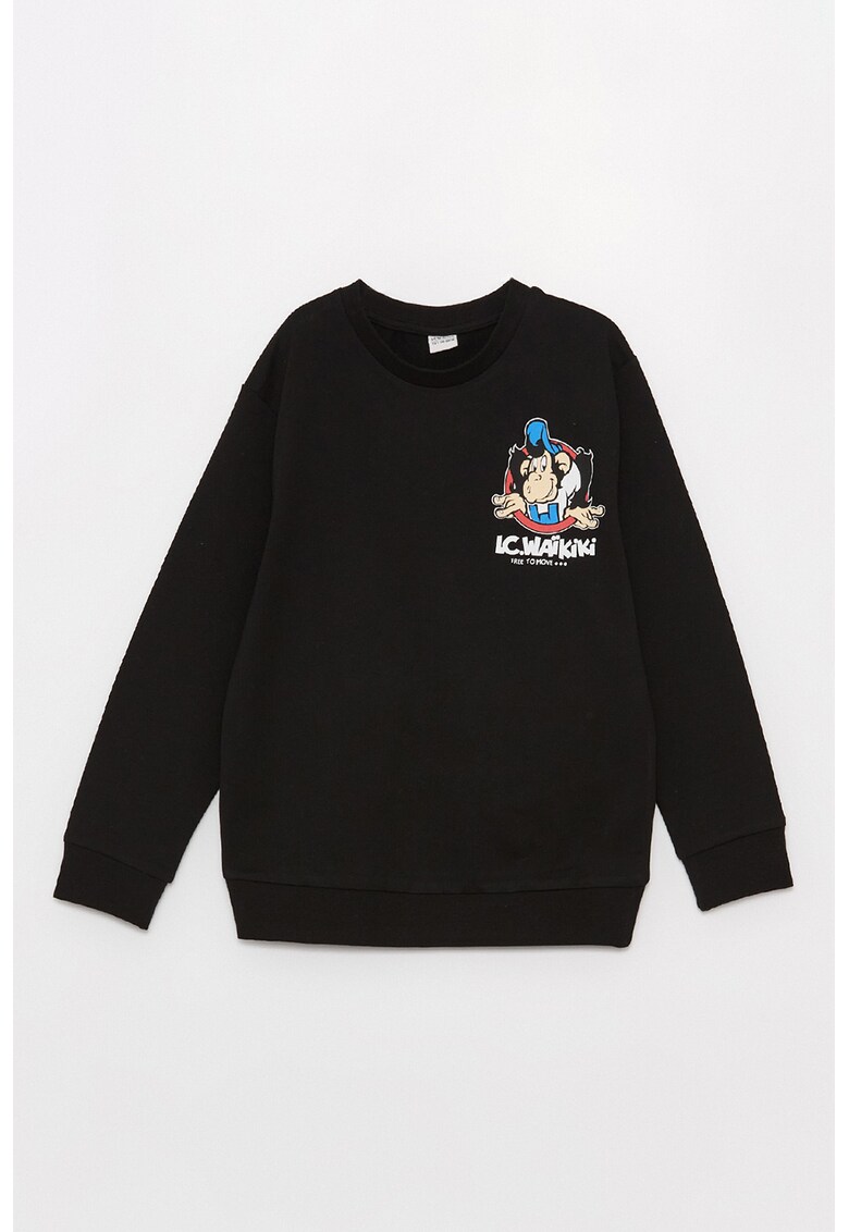 Bluza de trening cu imprimeu cu desene
