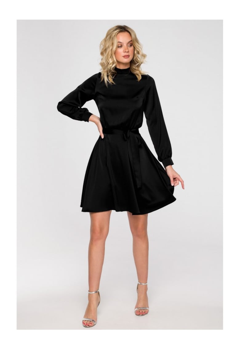 Rochie mini dama - Adese - neagra - XXL