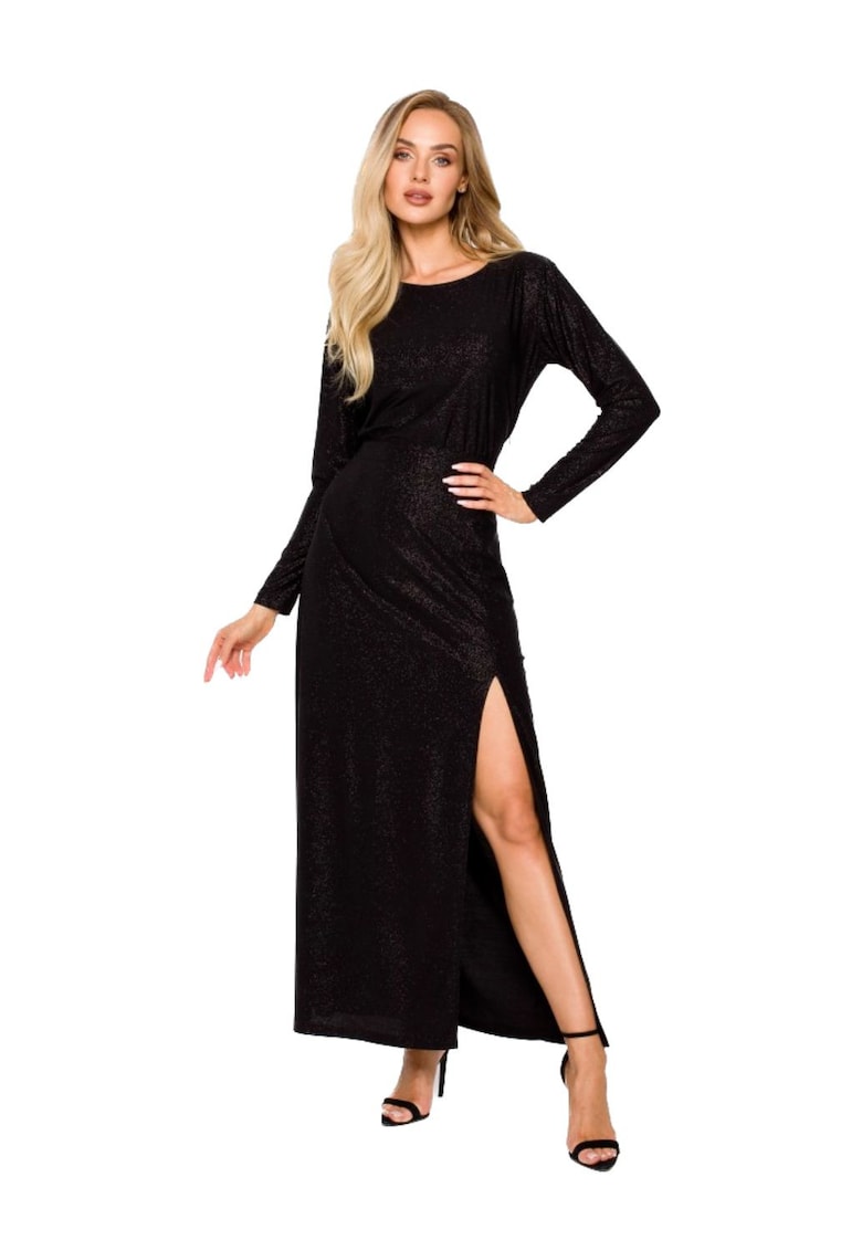 Rochie maxi cu maneca lunga -