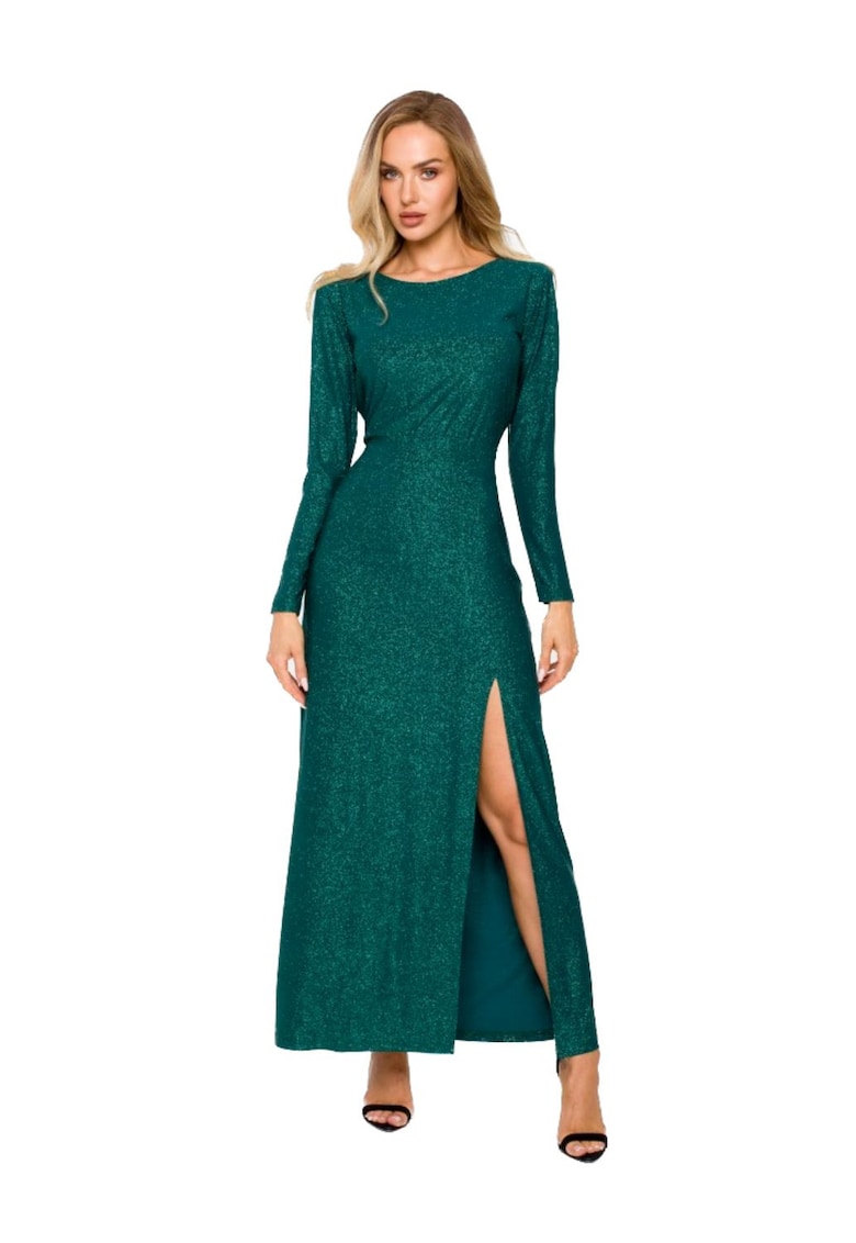 Rochie maxi cu maneca lunga -