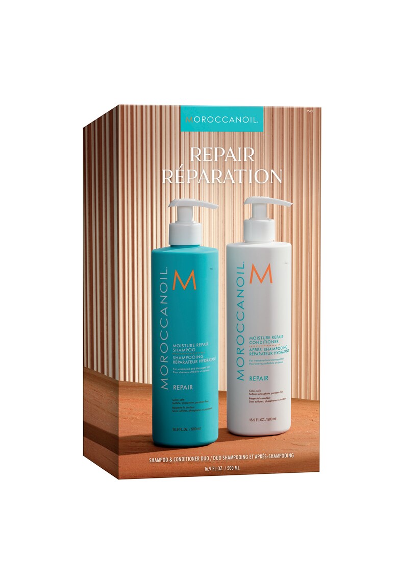 Kit Duo sampon 500ml si balsam 500ml pentru repararea parului