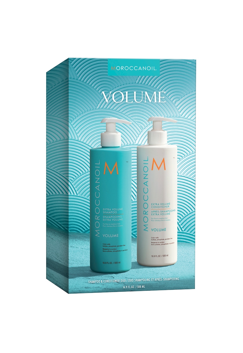 Kit Duo: Sampon - 500 ml + balsam - 500 ml pentru volum intens