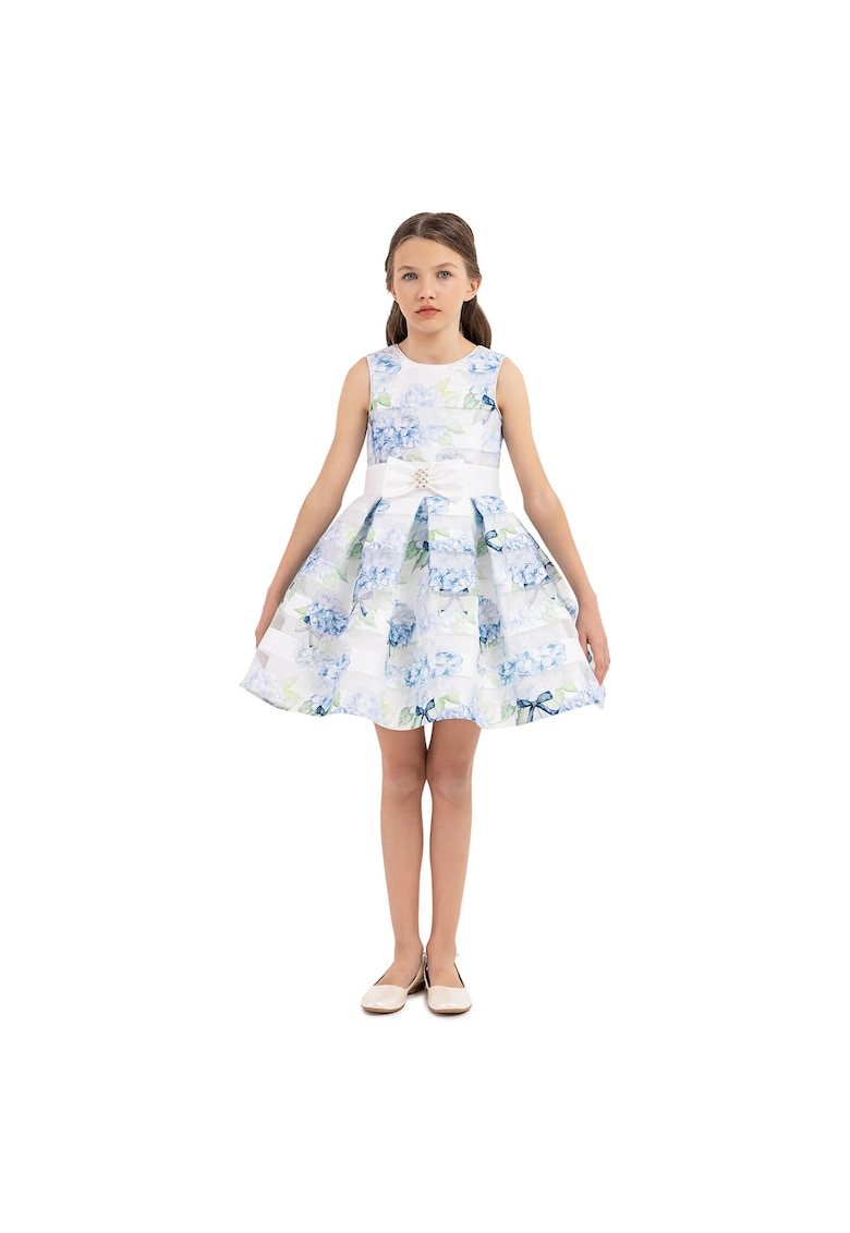 Rochita Inflorata Fetite - - Eleganta - cu Bolero - 33248 Rochita Inflorata Fetite - - Eleganta - cu Bolero - 33248