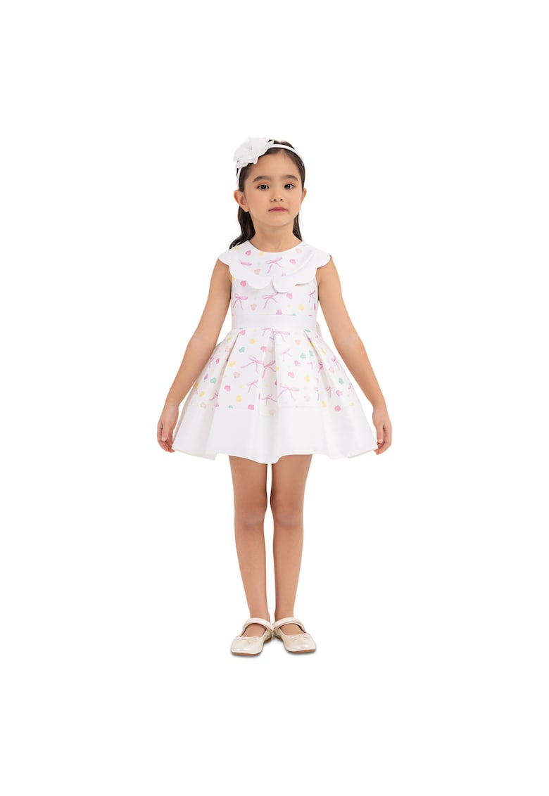 Rochita de Vara Fetite - - Imprimeu Colorat - 33223 Rochita de Vara Fetite - - Imprimeu Colorat - 33223