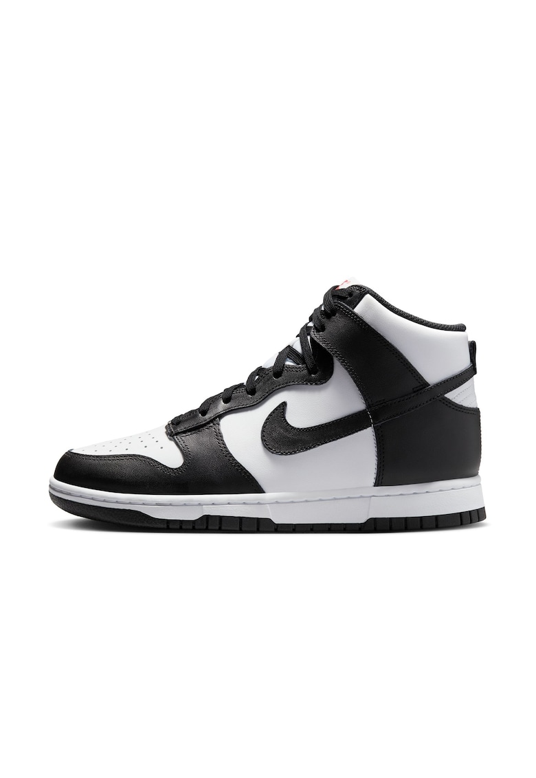 Pantofi  W Nike Dunk High Panda - Piele naturala - Alb/Negru - 44 EU 3037