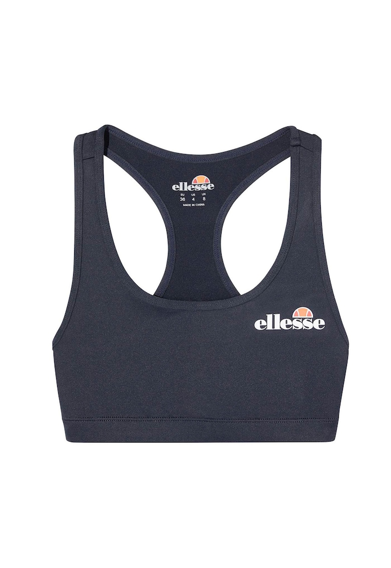 ELLESS - Bustiera cu imprimeu logo Sostino - Albastru marin