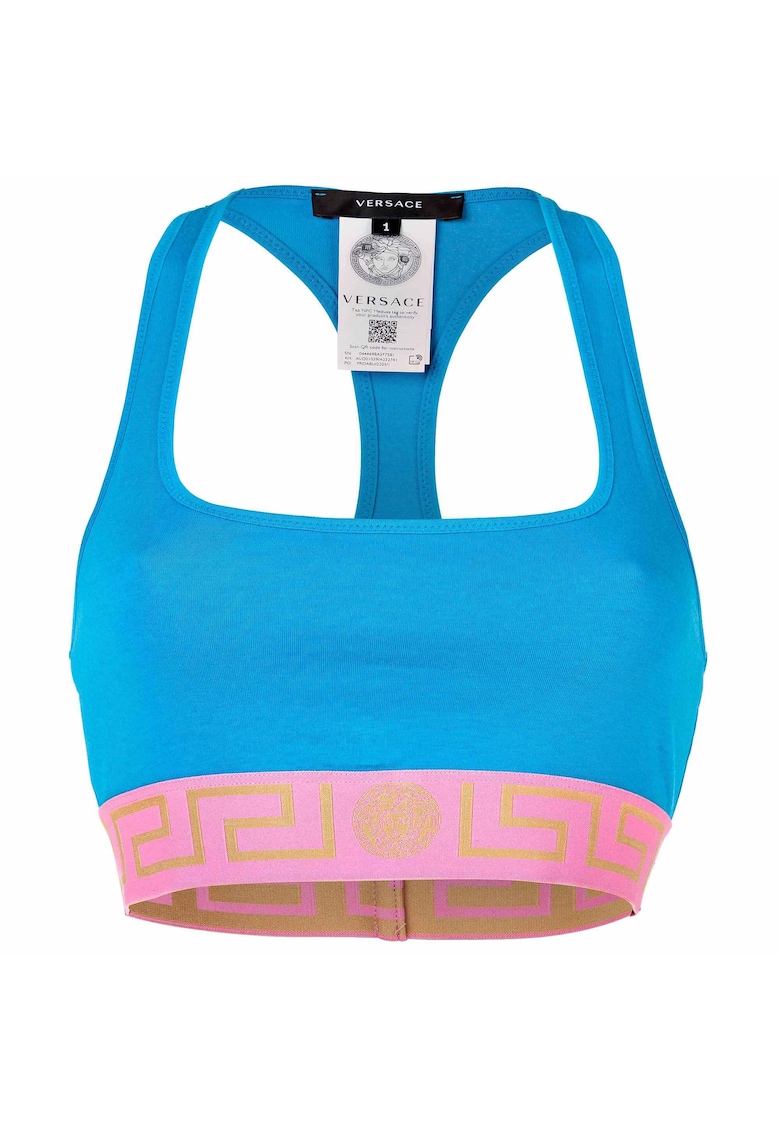 Bustiera cu spate decupat Topeka - Roz/Albastru