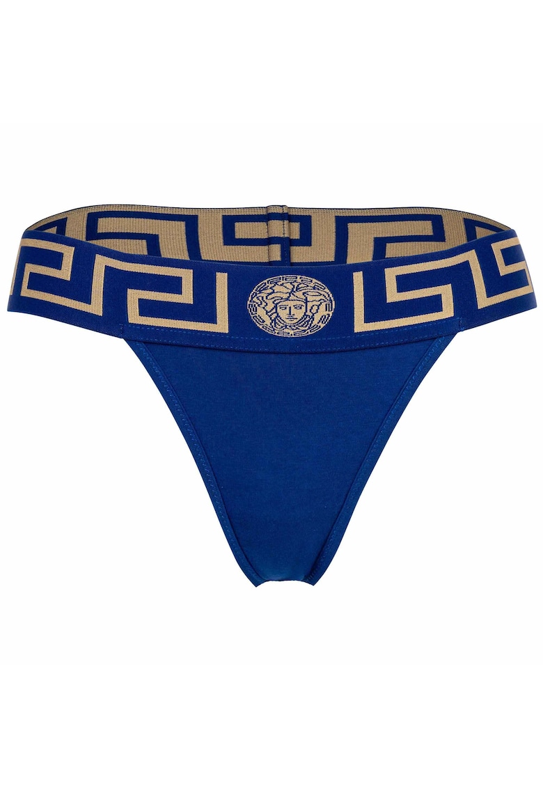 Chiloti tanga cu banda logo in talie Topeka