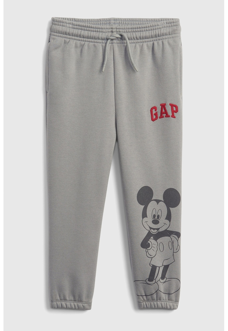 Pantaloni de trening cu imprimeu cu Mickey Mouse