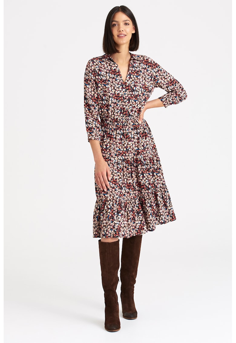 Rochie scurta cu imprimeu floral