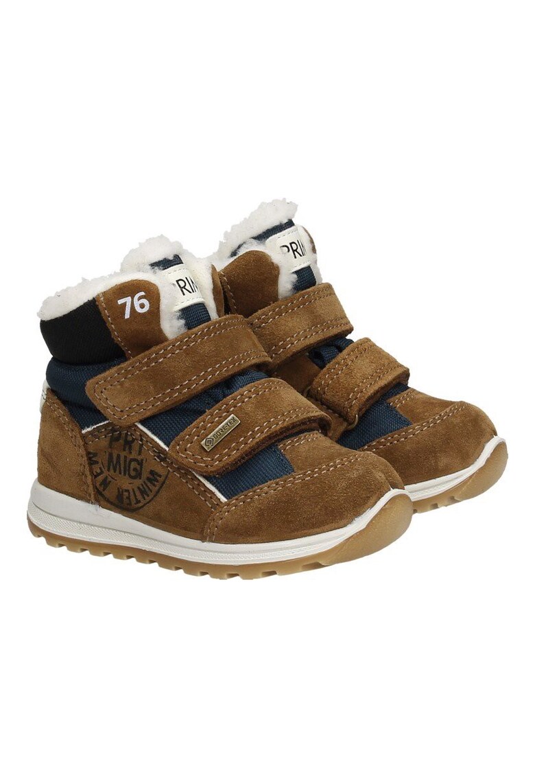Ghete pentru copii - Piele naturala - Maro -