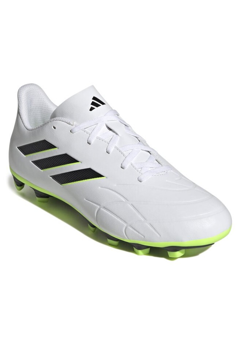 Ghete de fotbal Copa Pure 4 - Piele - Alb/Negru