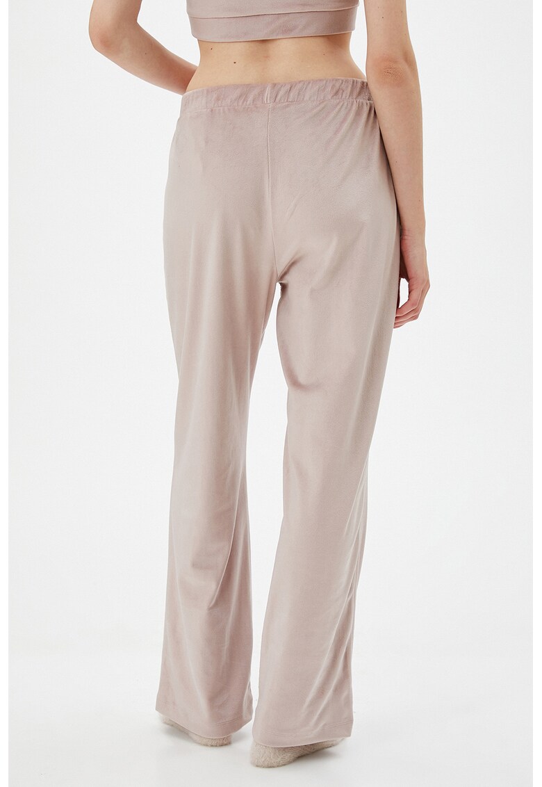 Pantaloni de pijama cu talie medie