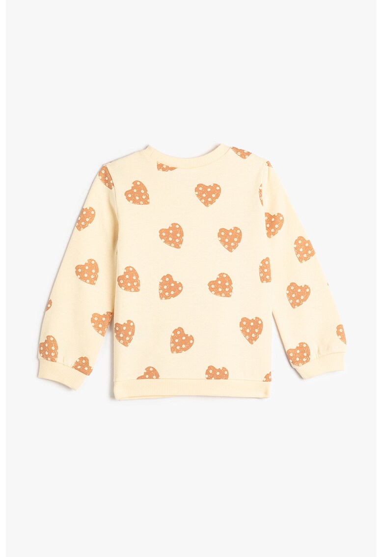 Bluza cu model cu inimi