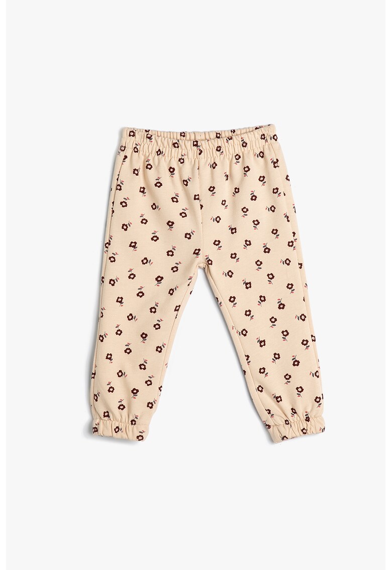 Pantaloni cu imprimeu floral
