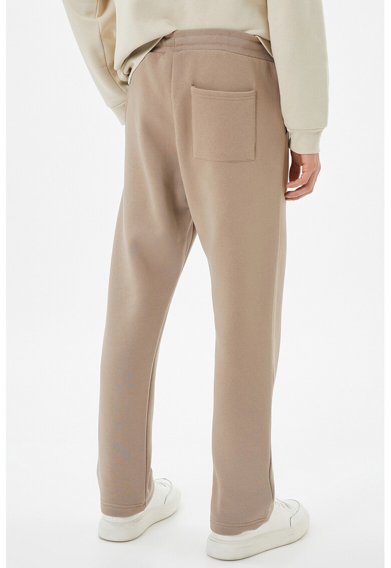 Pantaloni de trening drepti cu snur