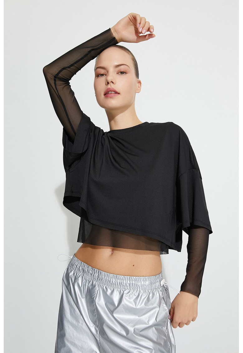 Set de bluza crop - 2 piese