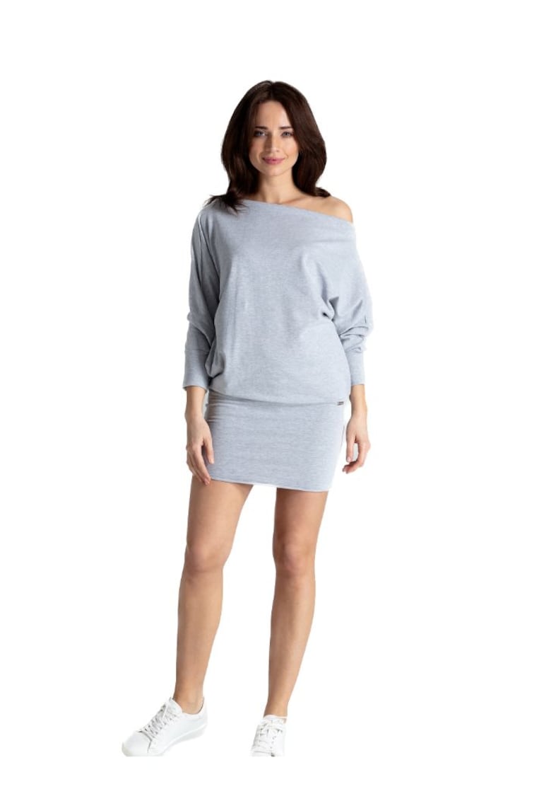 Rochie mini dama - Bloke - gri - Gri