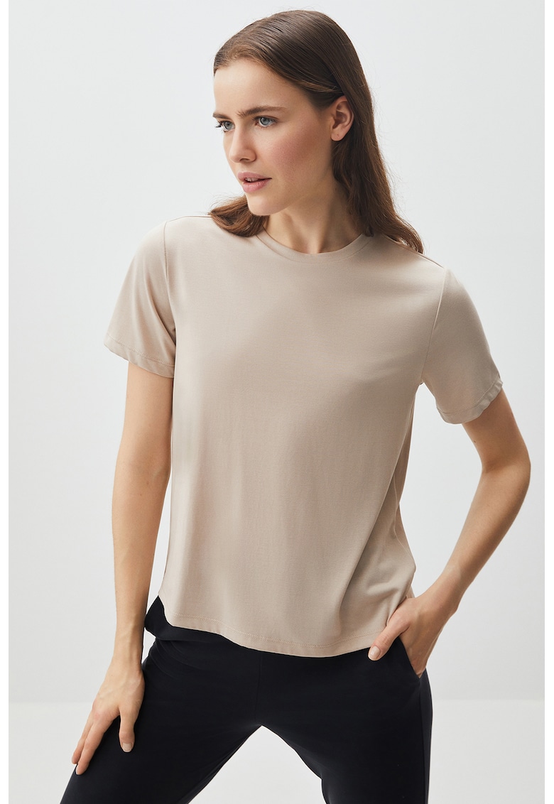 Tricou cu decolteu la baza gatului Tiziano