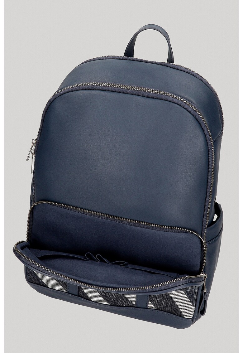 Rucsac de piele ecologica cu buzunare exterioare Celine