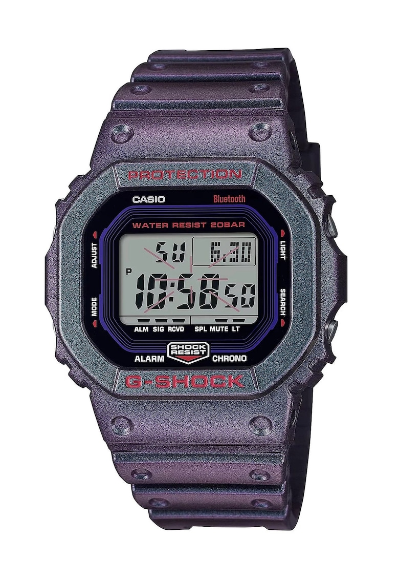 Ceas barbati DW-B5600AH-6ER - Plastic/Cauciuc - Quartz - Violet