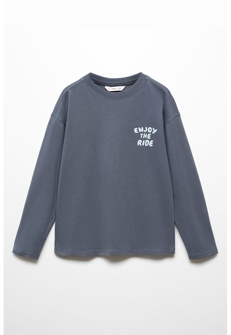 Bluza cu imprimeu pe partea din spate