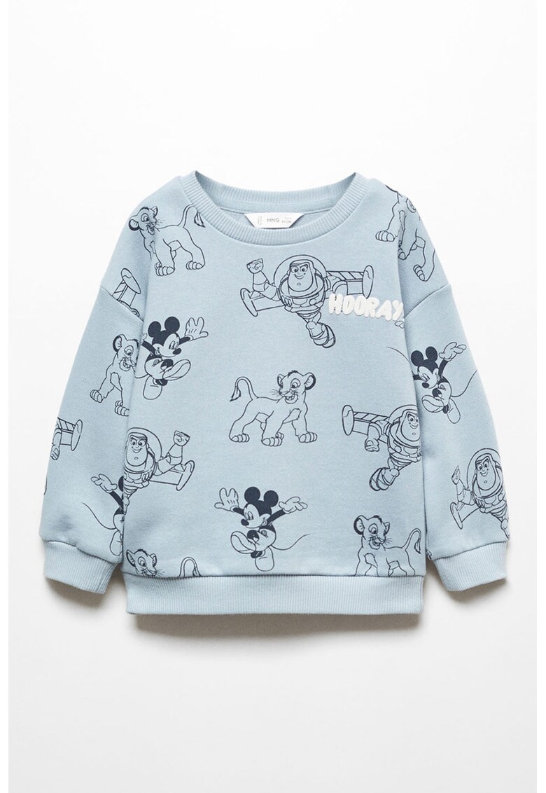 Bluza de trening cu imprimeu Disney Hoorray