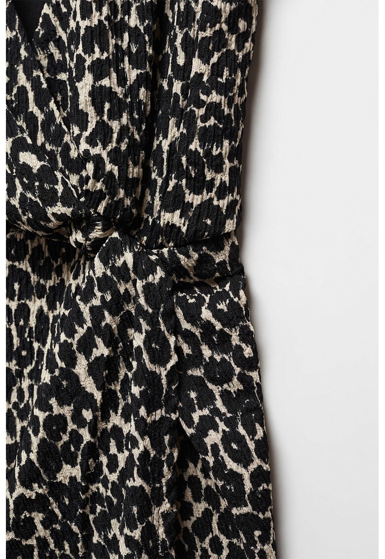 Mango Rochie cu animal print margaret