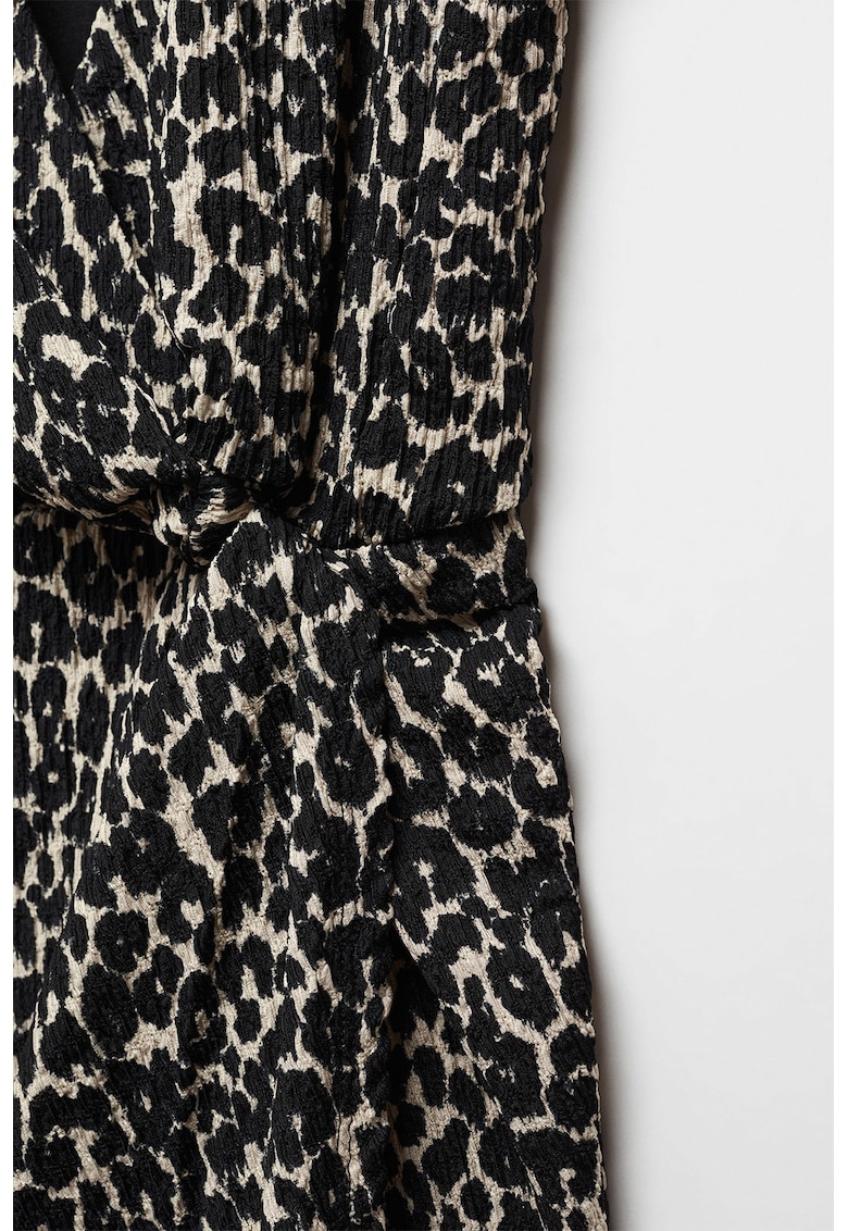 Rochie cu animal print Margaret