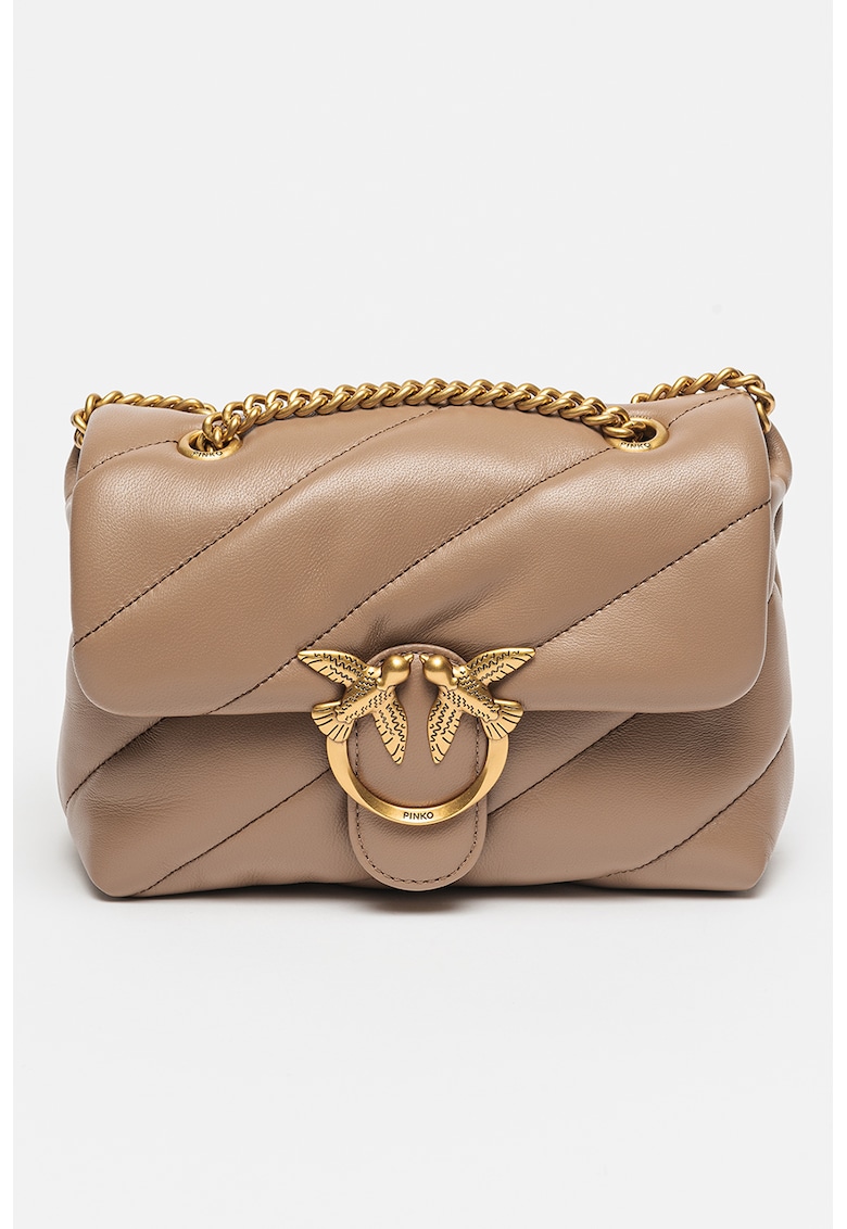 Geanta crossbody de piele Love Mini Puff