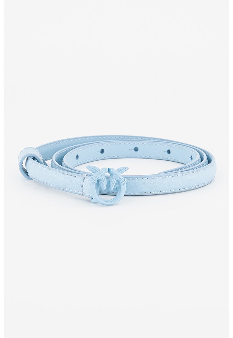 Pinko Кожен колан Love Berry с лого за Жени Pinko Кожен колан Love Berry с лого за Жени